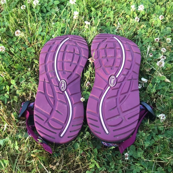 chaco z/cloud x2 remix sandals berry poplin w9 - Picture 2 of 6